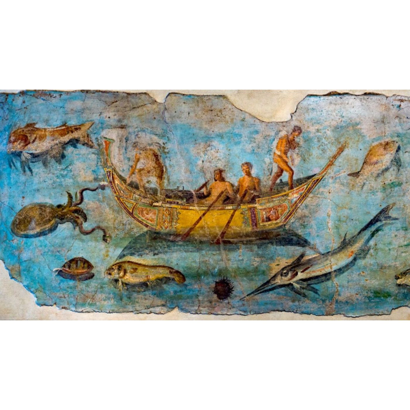 Roman Painting Reveals Egyptian Blue Pigment Infused in Plaster | Ancient Origins