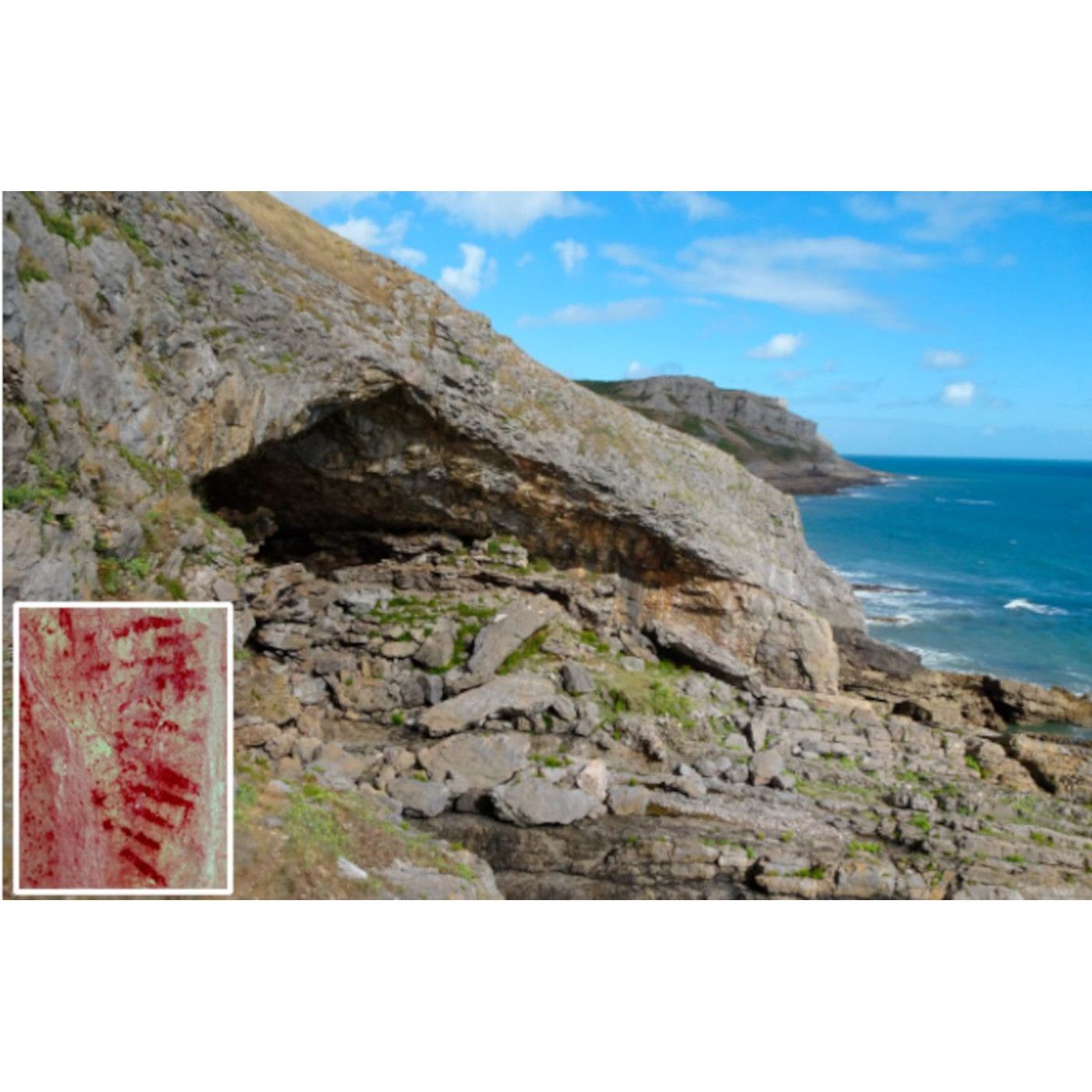 Red Stripes in Welsh Cave Reclassified as UK's Oldest Cave Art | Ancient Origins episode artwork